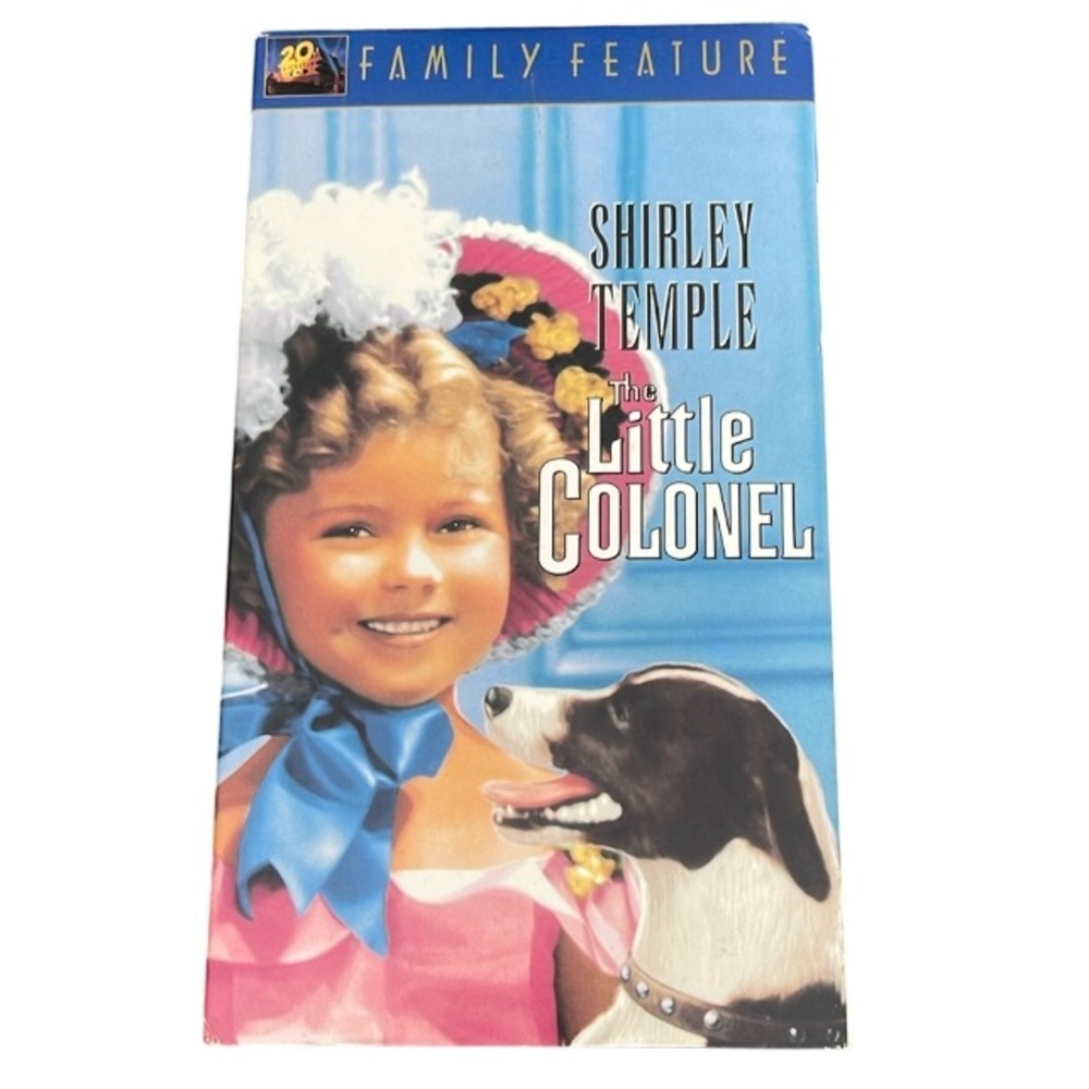 6/$25 VHS Vintage Shirley Temple The Little Colonel Movie 1935 20th Century Fox